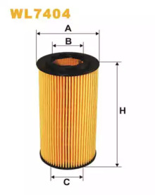 WIX FILTERS wl7404 -  Масляный фильтр